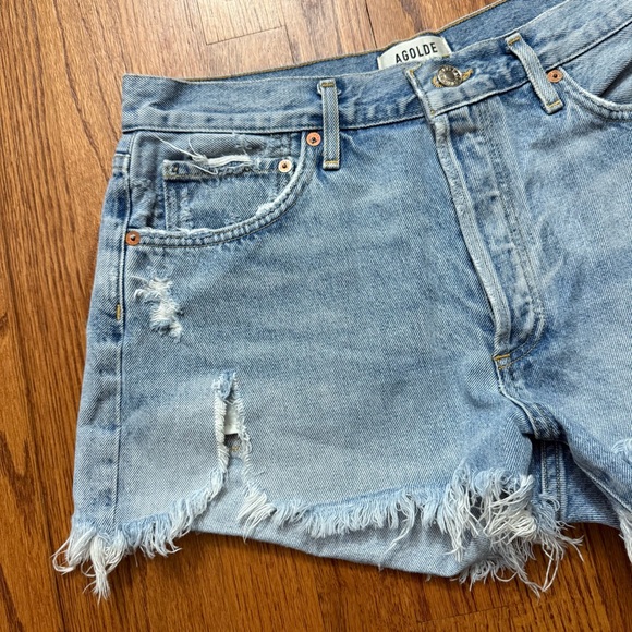 Agolde Parker Vintage Cut Off Shorts in Swapmeet size 29 - Picture 6 of 16